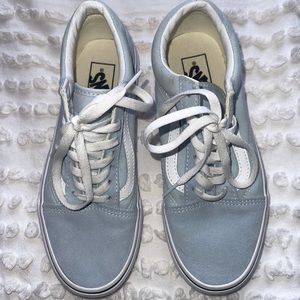 Old Skool Baby Blue Vans
